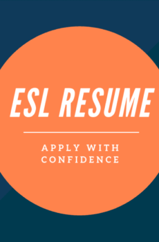 ESL Resume - Apply with Confidence